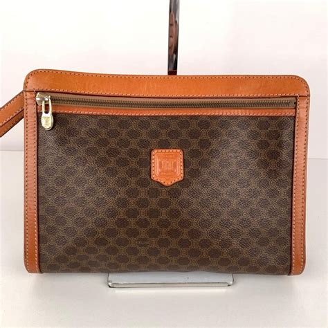 celine brown monogram logo toiletry cosmetic bag organizer mr|Céline MONOGRAM & LOGO BAGS reference thread.